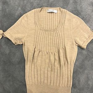 Christian Dior Vintage short sleeve sweater